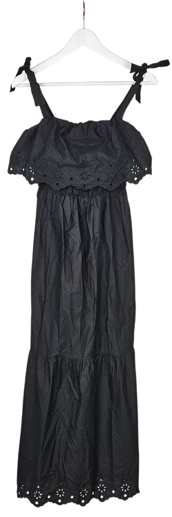 ZARA Damen Maxikleid, schwarz - Gr. L  - Bild 2