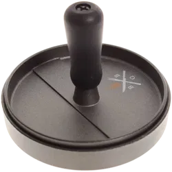 Urban & Gray Burgerpresse (2-teilig) — Metall mit Griff, Formhilfe für Burger-Pattys - Bild 2