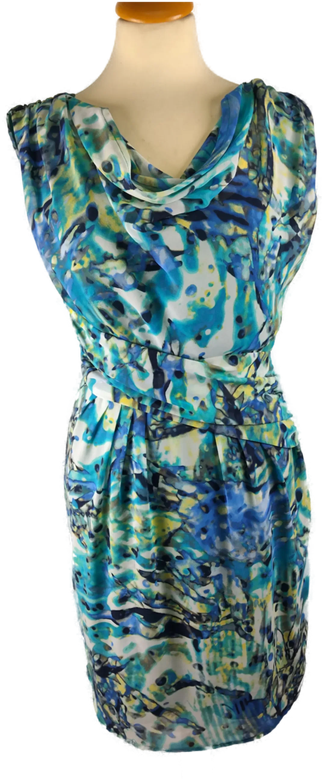 Damenkleid Orsay Viskose Gr. 34 | Festlich Elegant - Bild 4