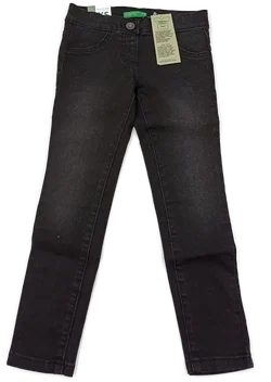 United Colors of Benetton Kinderjeans schwarz Gr. XS - Bild 1