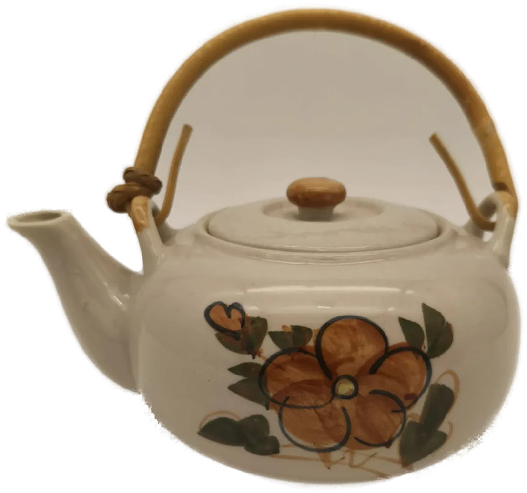 Teekanne mit 6 Schalen - Bild 1