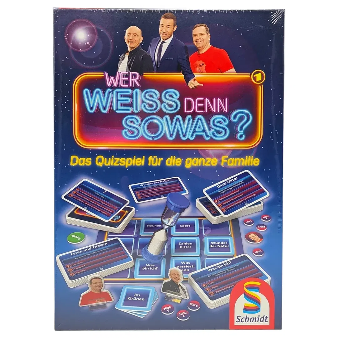 Wer weiß denn sowas? – Quizspiel für die ganze Familie – Schmidt Spiele –  - Bild 1