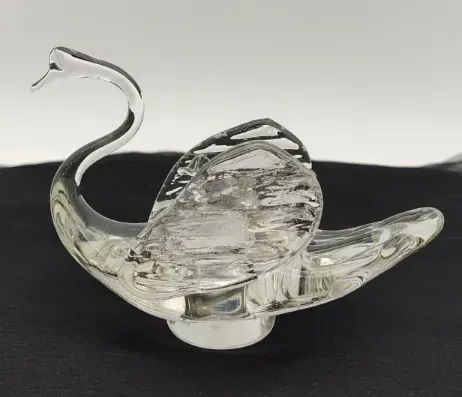 Schwan Figur aus Glas - Bild 4