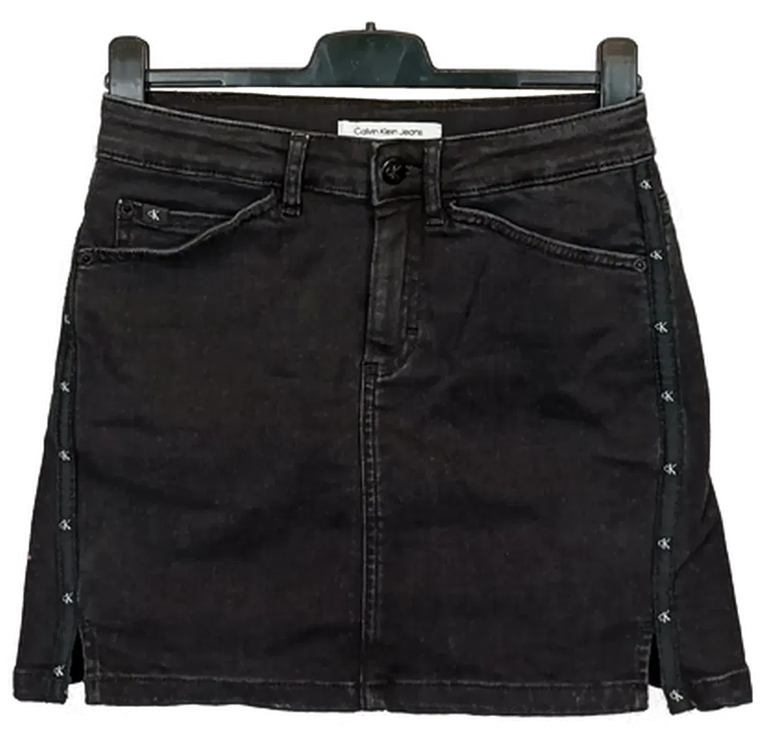 Calvin Klein Teens-Minirock schwarz Gr. 16 / 170 - Bild 4