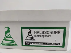 Steinkogler Herren Schuhe schwarz Gr. UK 7 - Bild 5