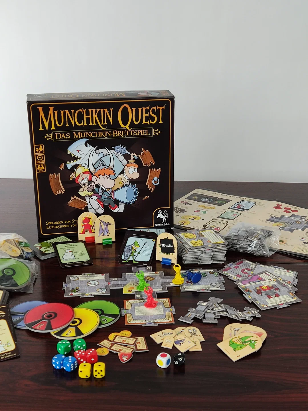 MUNCHKIN QUEST - Gesellschaftsspiele - Pegasus Spiele – Bild 6