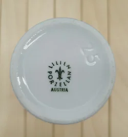 Trinkbecher/Kakaobecher, Lilien Porzellan, Daisy Nr. 25, weiß  – Vorschau 2