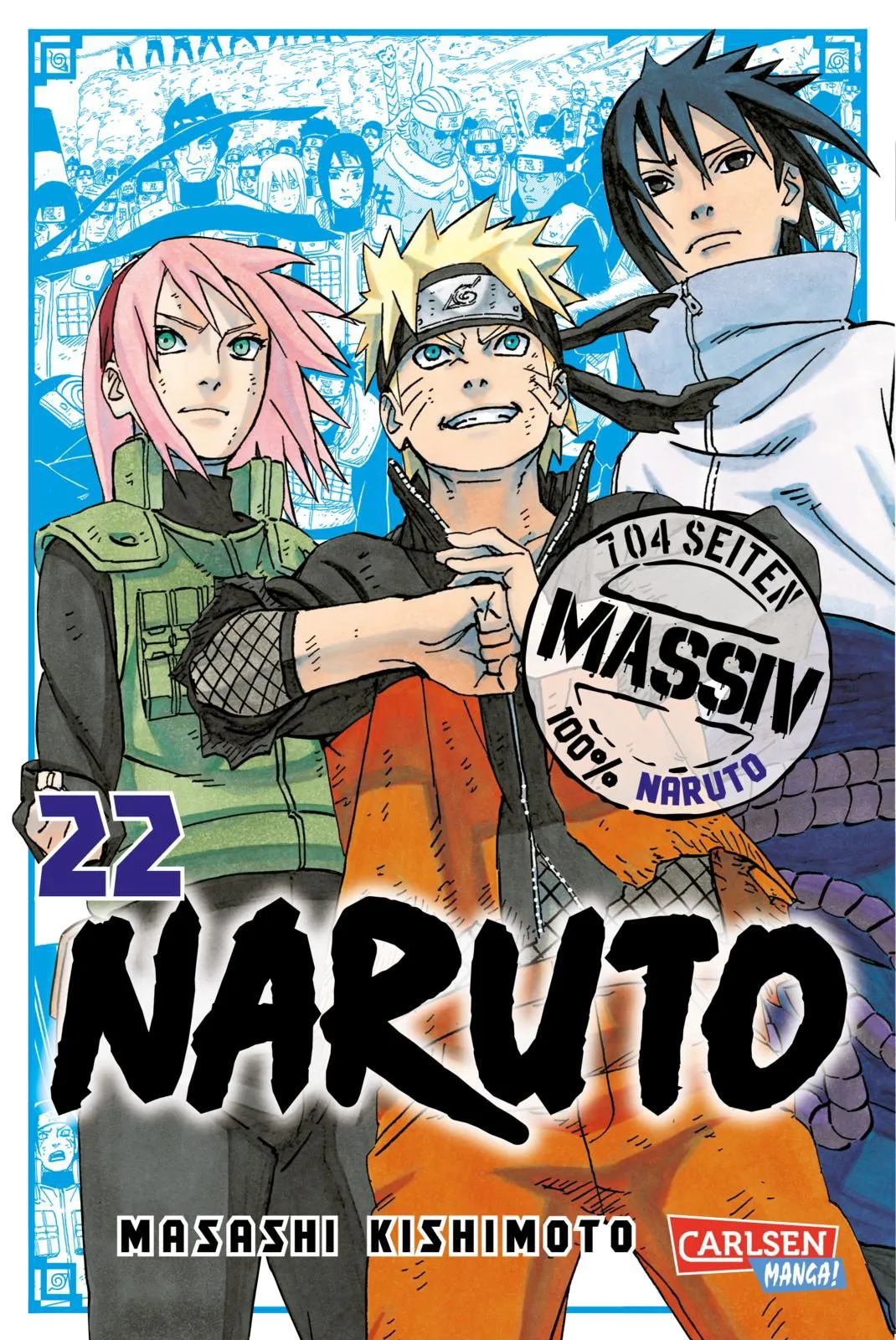 Naruto Massiv 22 - Masashi Kishimoto – Bild 1