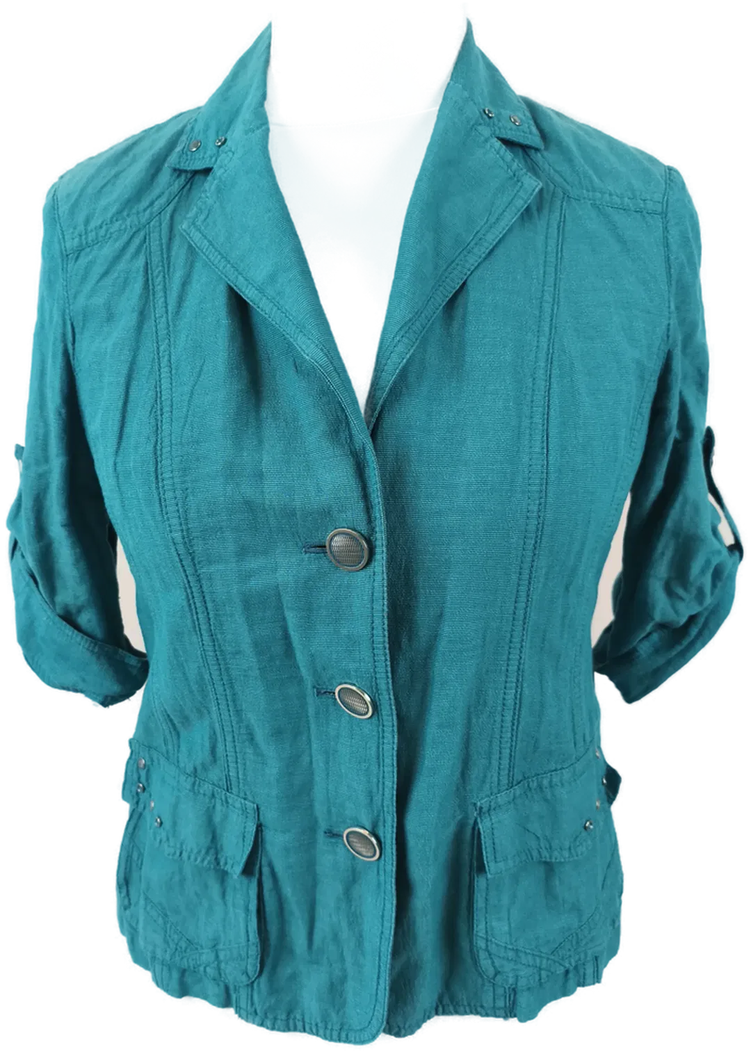 Bonita, Damen Kurzarm Blazer, Gr. 40 - Bild 1