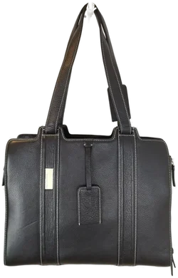 Damenhandtasche Piquardo Schwarzes Leder | Business-Eleganz - Bild 2