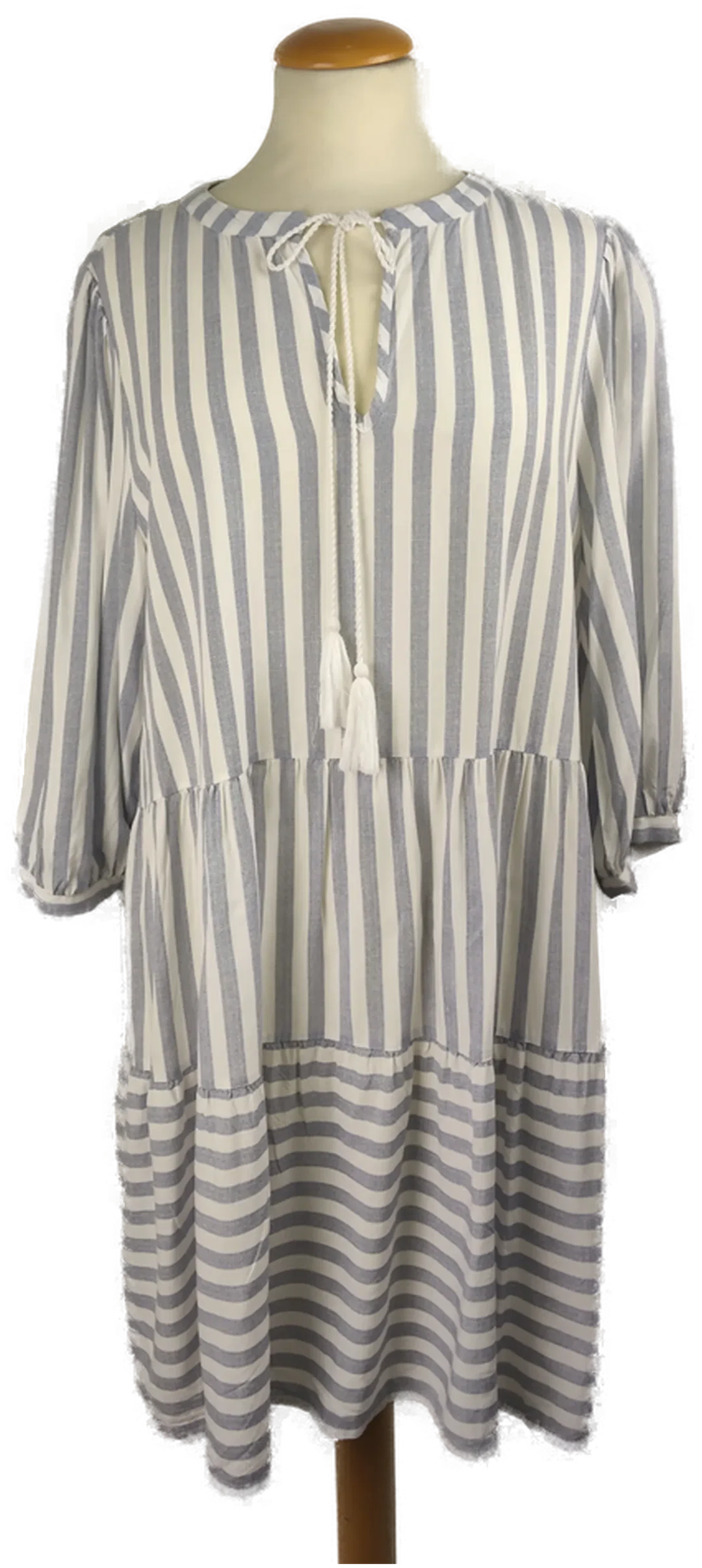 Damenkleid Sonstige Viskose Gestreift | Sommerleicht - Bild 4