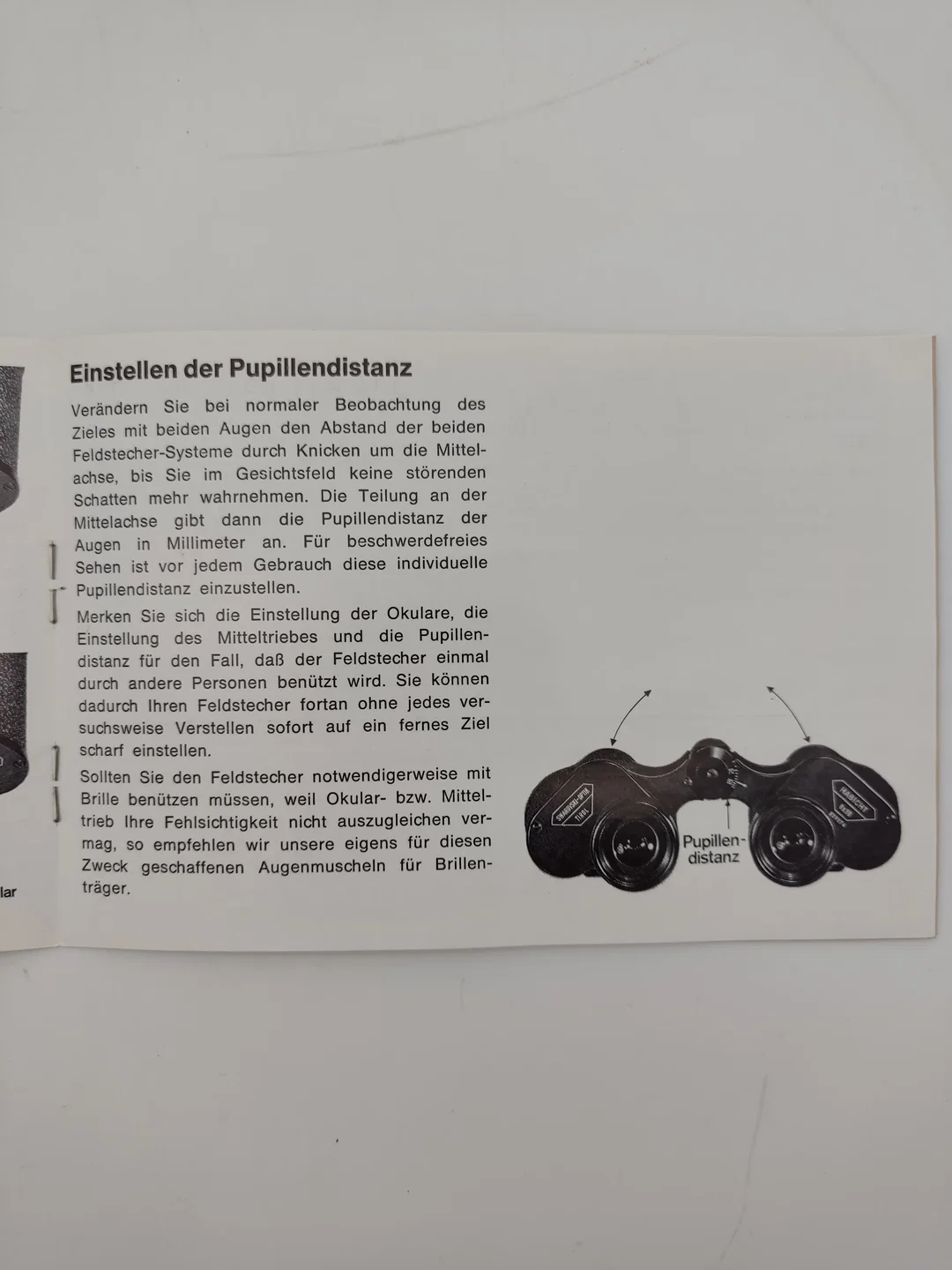 Swarovski Optik Tirol Fernglas Habicht 7x42, mit original Koffertasche und Papieren, 1973 – Bild 25