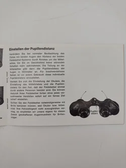 Swarowski Optik Tirol Fernglas Habicht 7x42, mit original Koffertasche und Papieren, 1973 - Bild 25