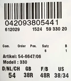 Eurex by Brax Herren Jeans grau Gr. XL - Bild 7