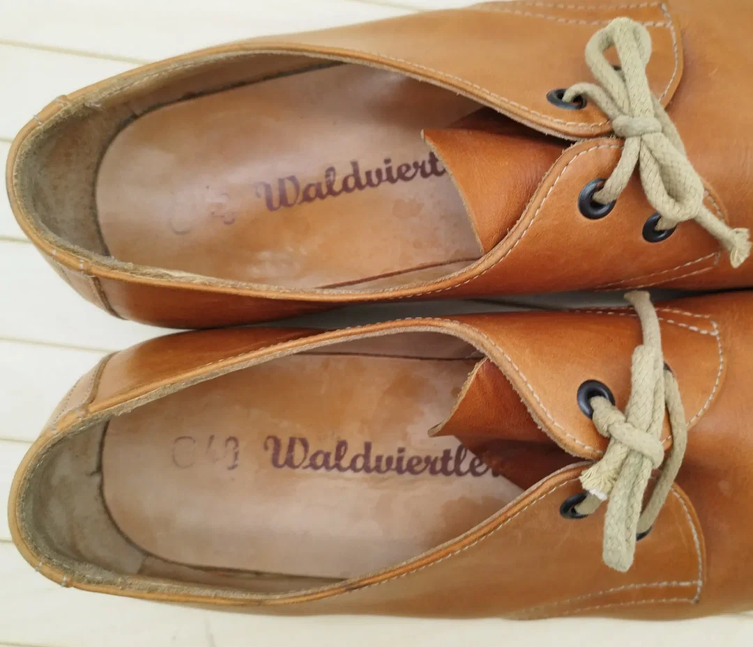 Halbschuhe GEA Waldviertler Leder Gr. 40 - neu besohlt  – Bild 8