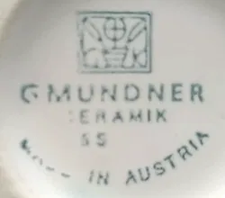 Gmundner Keramik (Buntgeflammt) - Serviettenhalter - Bild 3