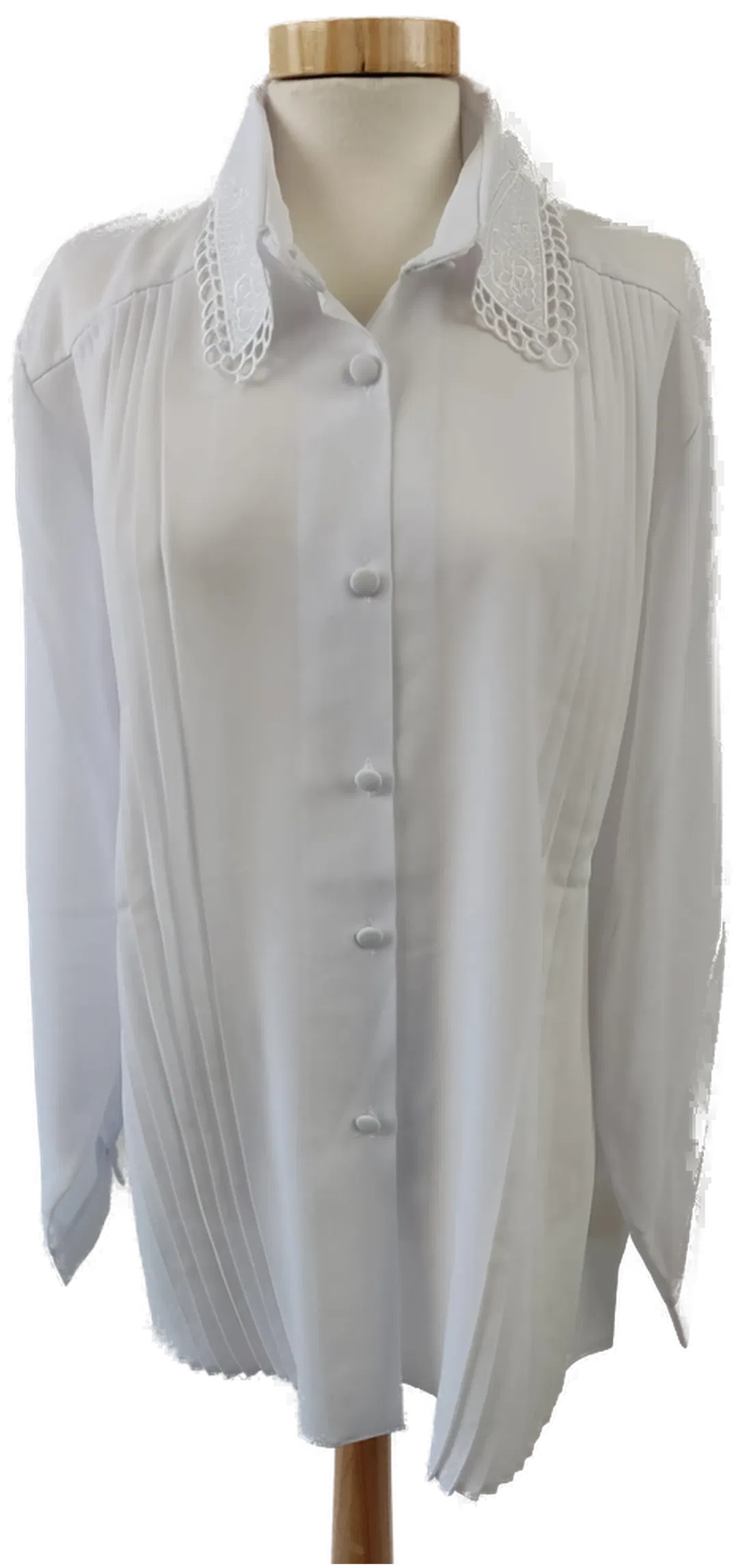 Damenbluse, weiß - Gr. XL - Bild 1