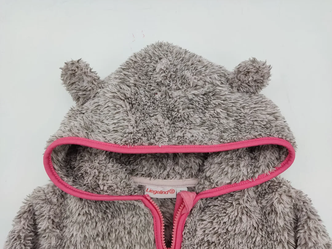 Liegelind Kinder Jacke Fleece rosa/pink Gr. 86 – Bild 3