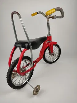 Süßes Vintage-Kinderfahrrad mit Bananensattel / nicht fahrbereit - Bild 5