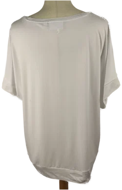 Damen T-Shirt Comma Gr. 42 Mischfaser | Sommer-Liebling - Bild 3