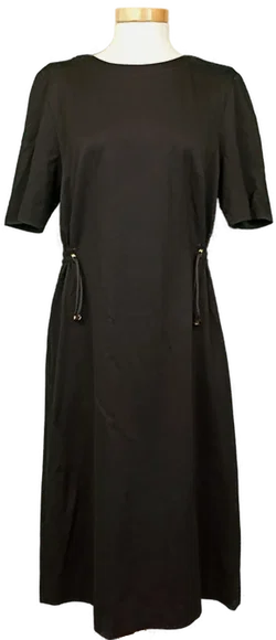 Marc Cain Damen Midikleid schwarz Gr. M