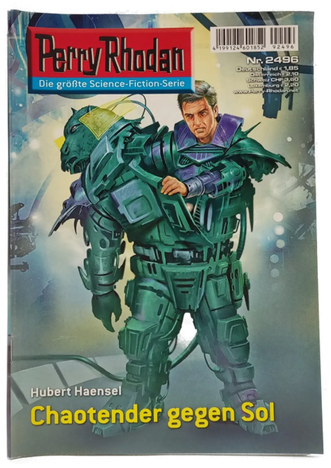 Romanheft Perry Rhodan Chaotender gegen Sol Erstauflage Nr. 2496 - Bild 2