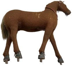 Vintage Pferd Rarität - 62 cm Höhe, mit Schönheitsfehler - Bild 3