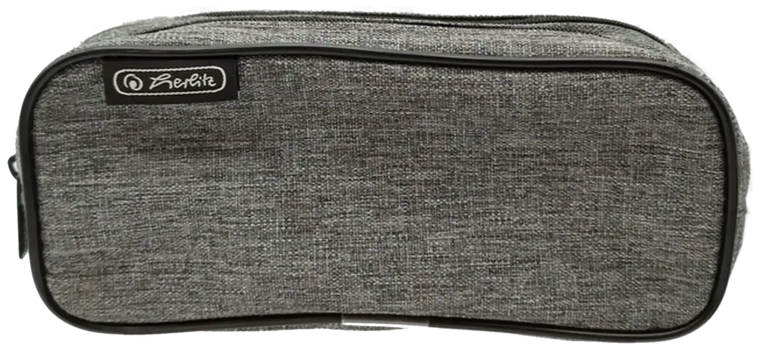 Federmäppchen Herlitz Grau | Schulklassiker - Bild 1