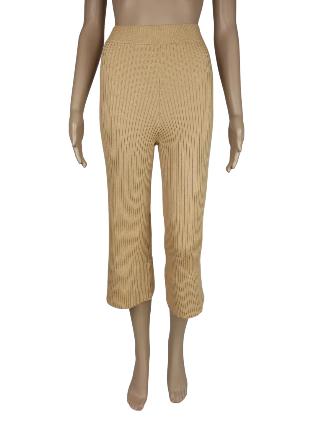 4th Reckless Mädchen 3/4 Strickhose, beige - Gr. XS  - Bild 1