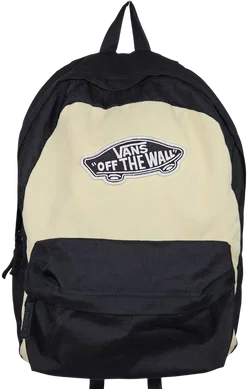 Vans Rucksack, "Off the wall", creme/schwarz