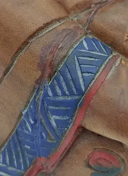 Buddah Figur aus Holz - Bild 3