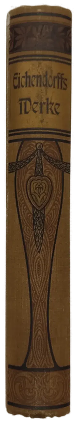 Eichendorffs Werke -Neue illustrierte Pracht-Ausgabe von Professor Dr. Karl Macke, Vintage - Bild 2