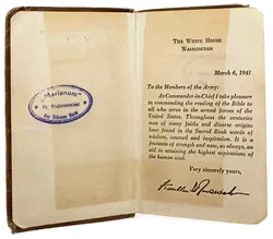 Das Neue Testament Römisch-katholische Fassung (US Army, 6. März 1941) – Englische Originalausgabe - Bild 5