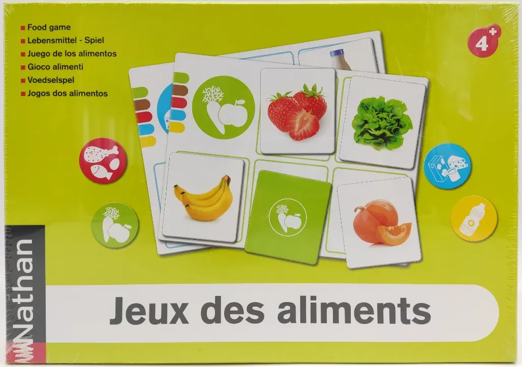 Lebensmittelspiel - Jeux des aliments, Nathan  - Bild 4