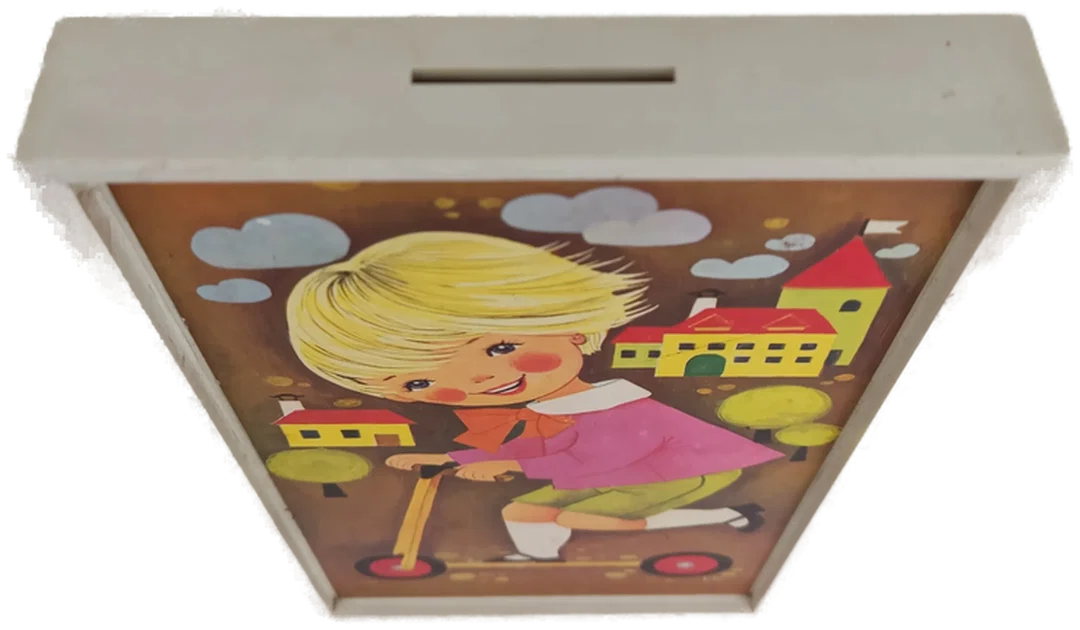 Bild-Sparkasse der OÖ-VKB, Vintage, Made in Austria – Bild 3