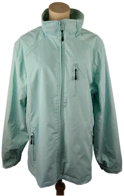 Damenjacke aus Polyester in Mintgrün | Casual-Klassiker