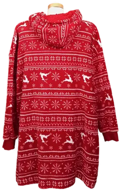 Dunnes Stores Unisex Weihnachtspullover-Decke gemustert Gr. 44-50 - Bild 2