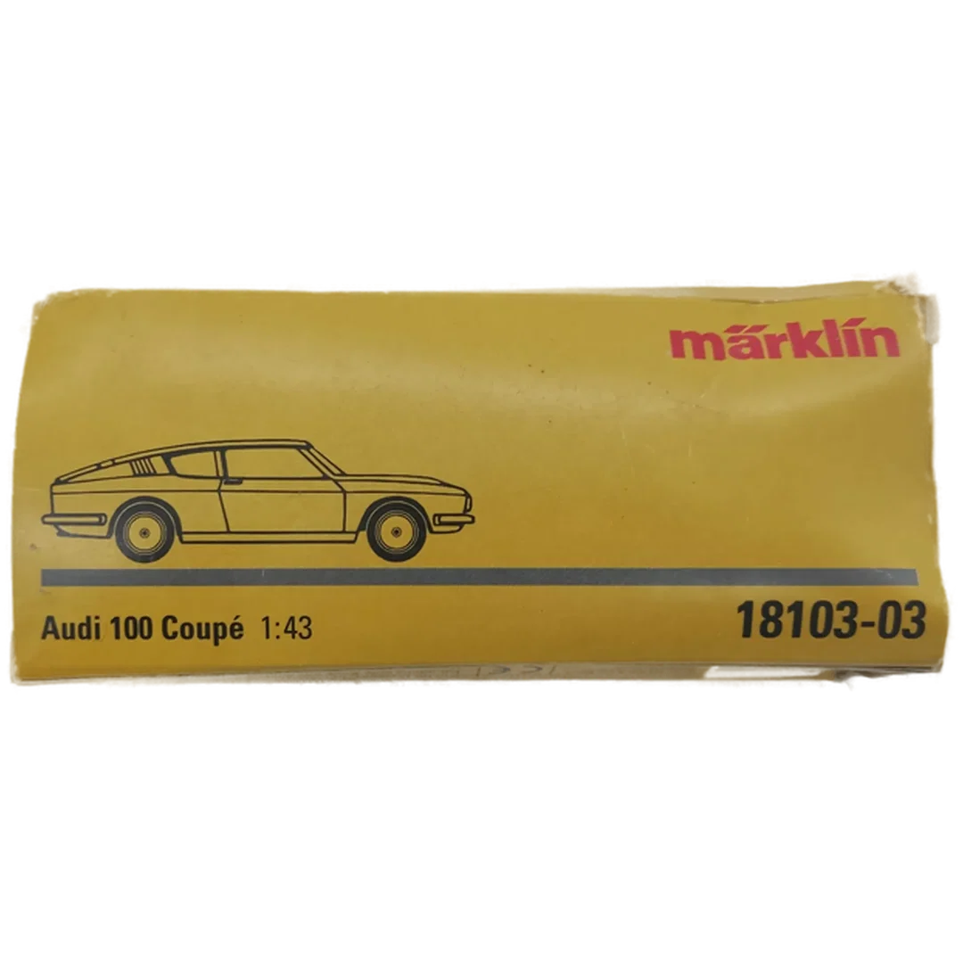 Audi 100 Coupé S - Märklin, Nr. 18103-03, Maßstab 1:43, Modelauto in Lichtblau – Bild 5