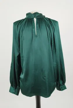 Mine Grüne Bluse Langärmelig - S - Bild 3