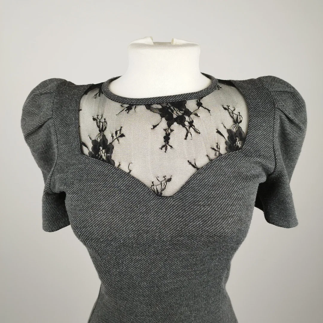 Rinascimento Dolce Vita Minikleid schmal - Gr. M – Bild 2