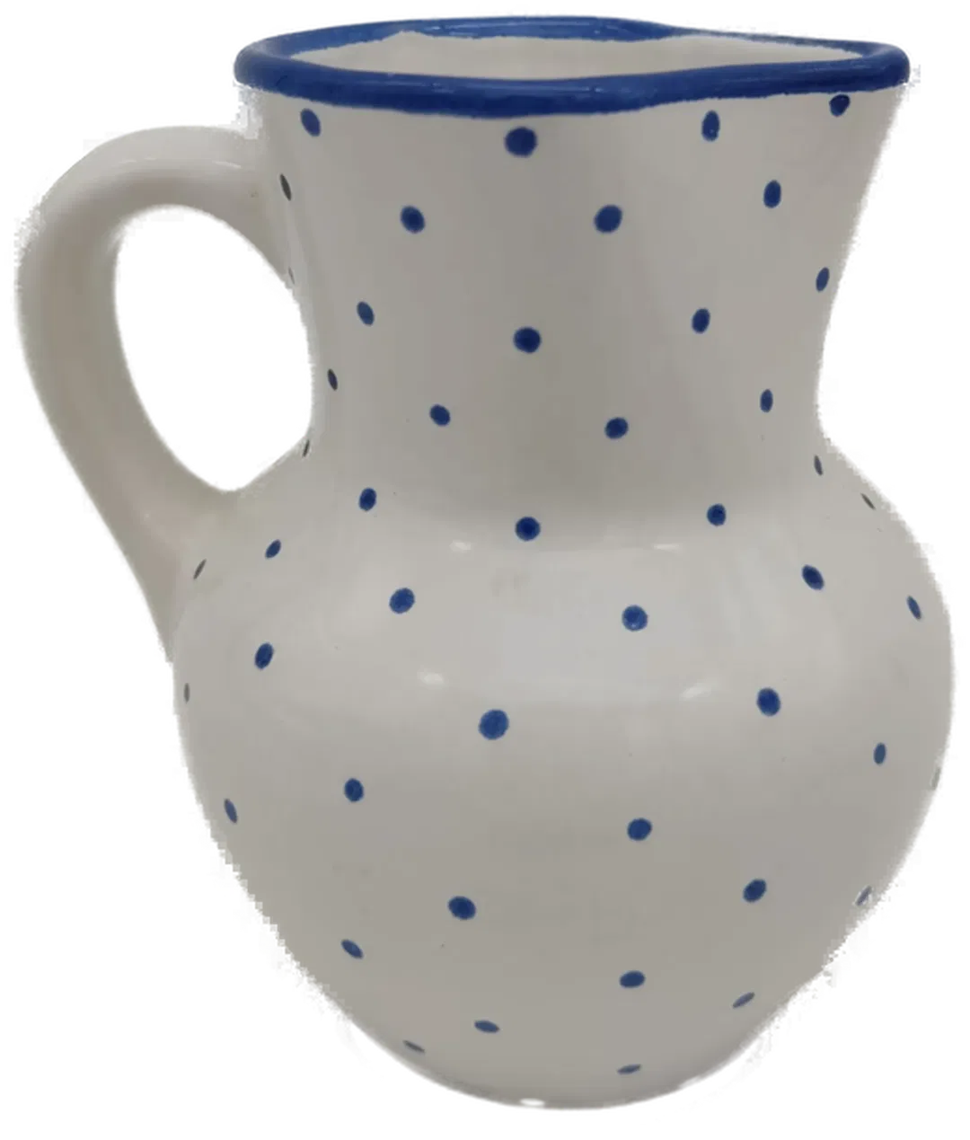 Gmundner Keramik Blaue Tupfen Milchkännchen  - Bild 1