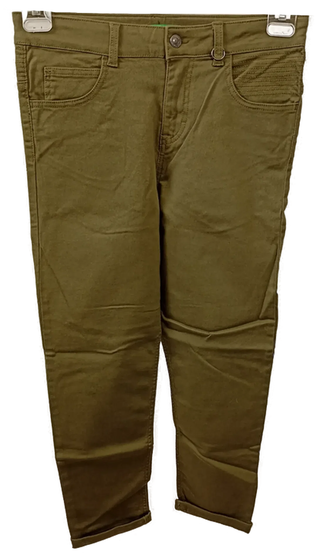 United Colors of Benetton Kinderhose olivgrün Gr. 2XL - Bild 1