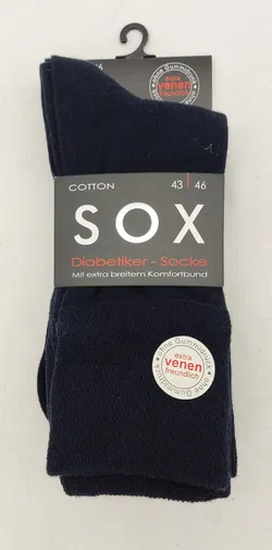 SOX - Diabetiker Socken Gr. 43/46 - Bild 1
