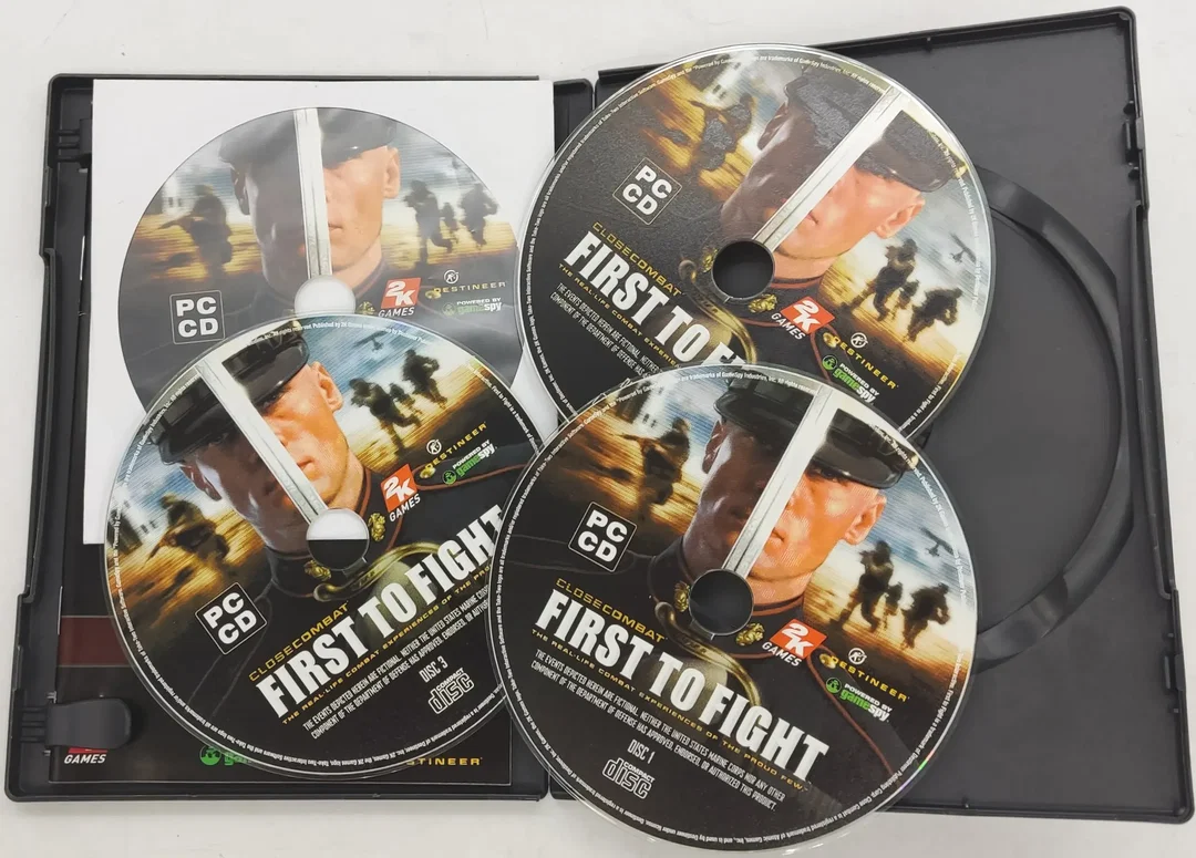 PC Game 4 CD-ROM First To Fight United States Marines – Bild 2