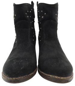 Damen Stiefletten Made in Italy, schwarz - Gr. 36 - Bild 3