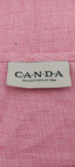 Damen Top C&A Unifarben Altrosa | Sommerlook - Bild 5