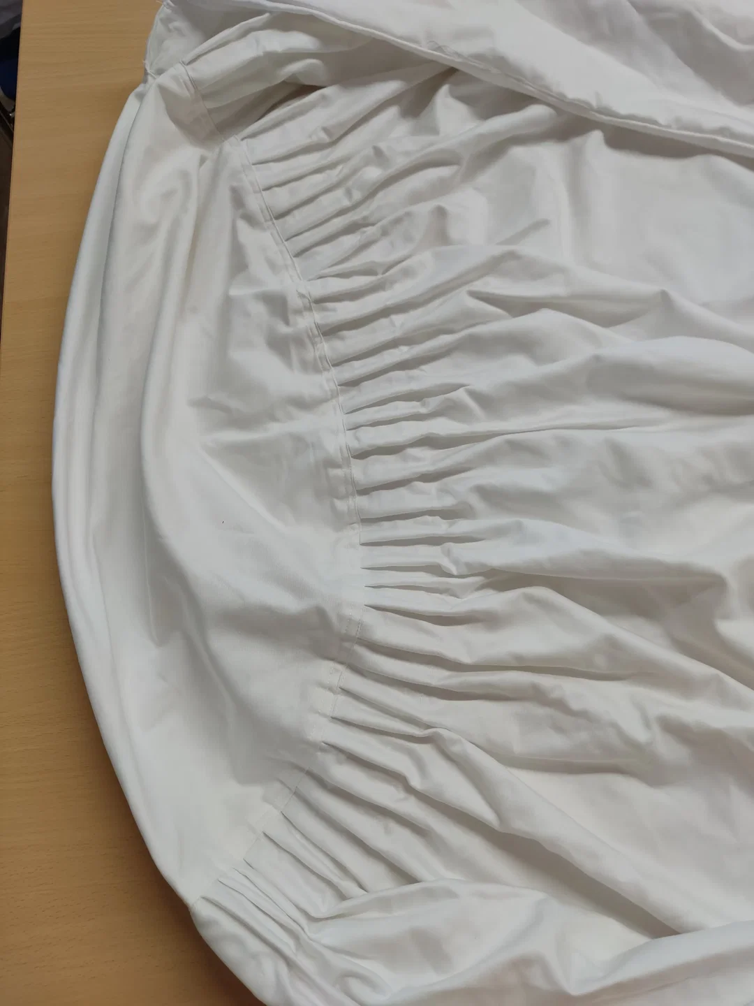 Stehtischhusse weiß, 60 cm. Durchmesser – Bild 2