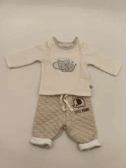 2 Sets: Baby-Hosen mit Oberteil, Gr. 50/56 - Bild 2