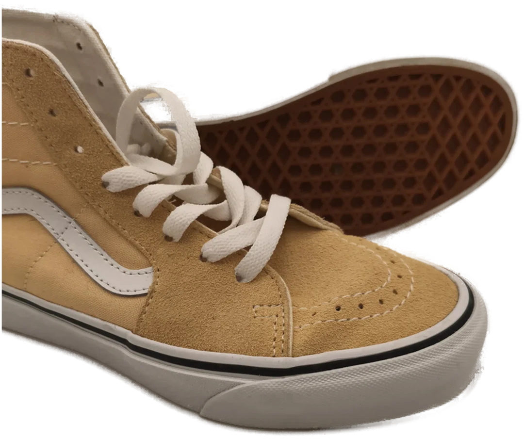 Vans Gr. 38, beige, Damen, Leder – Bild 4