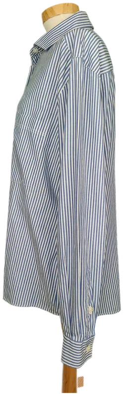 Otto Kern Herren Hemd weiß/blau - 5 - Bild 3